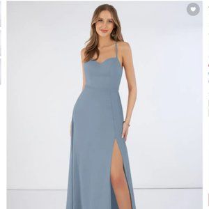 Azazie Dusty Blue Bridesmaids dress